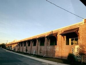 metal awnings installation