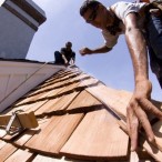 wood roof aligning